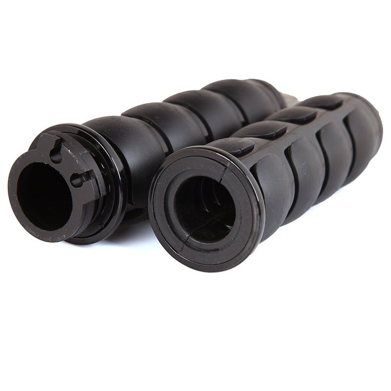 MISS MOLY Pair of 1" Dual Black Motorcycle Bar End Hand Grips Handlebar for Cruisers Harley Yamaha Suzuki - Image 5
